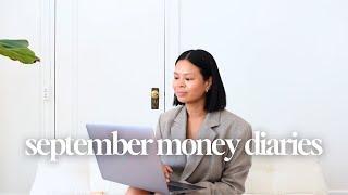 SEPTEMBER MONEY DIARIES | exciting news + $10k month