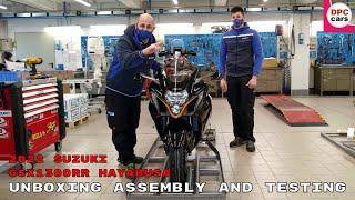 New 2022 Suzuki GSX1300RR Hayabusa Unboxing Assembly and Testing