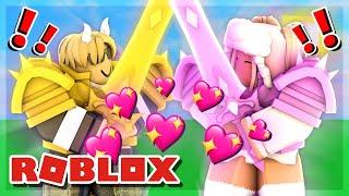 I 1v1'd My GIRLFRIEND... Roblox Bedwars!