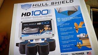 Installing Hull Shield Ultrasonic Anti-Fouling System