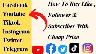 Unbelievable Trick to Get Facebook, Tiktok and YouTube Likes, Followers and Subscribers for CHEAP!