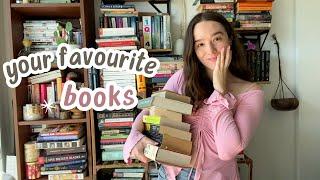 I asked 2,000 people what their favourite book is 🫣 your best novels ever