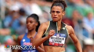 Sydney McLaughlin-Levrone CRUSHES THE FIELD in first round 400m hurdles win at Trials | NBC Sports