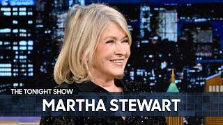Martha Stewart Spills on Her Kardashian House Tour and Her Crush on Brad Pitt | The Tonight Show