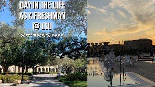 day in the life ish || FRESHMAN year at LSU