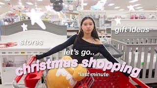 CHRISTMAS SHOPPING ️ || last minute gifts