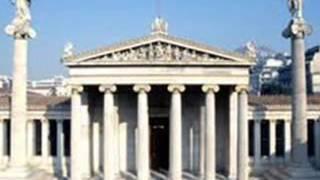 Neoclassical Buildings in the center if Athens .wmv