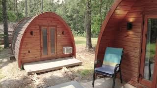 Eureka Springs Arkansas GLAMPING | The Glampods at Iris Hill