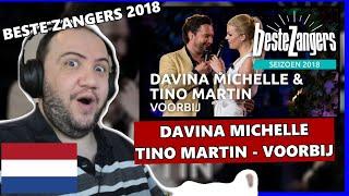 Davina Michelle & Tino Martin - Voorbij | Beste Zangers 2018 | Teacher Paul Reacts 