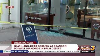 Suspects sought after smash-and-grab at jewelry store on El Paseo