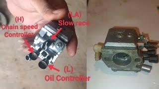 Chainsaw Sthill ms-382 Carburettor Best Adjustment Overflow problem  solve