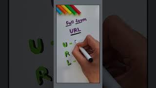 URL full form #shorts #fullform