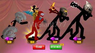 UNLOCK 4 GIANT BOSS SUPER ZOMBIE TO DESTROY ALL STICKMAN ENEMY | Stick War Legacy Mod | MrGiant777