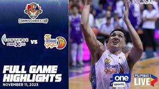 Converge vs. TNT highlights | PBA Season 48 Commissioner's Cup - Nov. 11, 2023