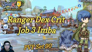 RANGER DEX CRIT, SALAH SATU JOB 3 IMBA SEKARANG - Ragnarok X Next Generation (ROX)