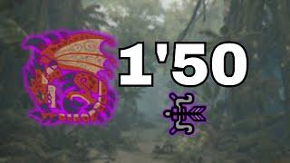 『MHWilds」 Tempered Rathalos  Bow 1'50"77