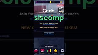 Use This Code In Super League Soccer! #soccer #roblox #codes