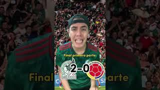 Así se vivió el MÉXICO vs COLOMBIA 