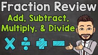 Fraction Review | How to Add, Subtract, Multiply, and Divide Fractions