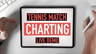 Tennis Match Charting Demo (Me vs Hannah) CDIEW