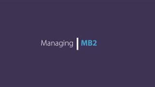 Managing MB2 canals