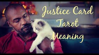 Justice Card Tarot Meaning