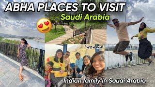 ABHA VLOG Hill station in Saudi Arabia  best places to visit and experience #vlogs #trending