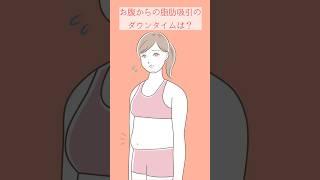 【脂肪吸引】お腹の脂肪を吸引したらダウンタイムはどう過ごす？