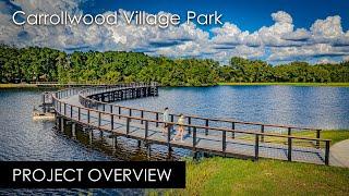 Carrollwood Village Park Timber Pedestrian Bridge - Tampa, FL | York Bridge Concepts