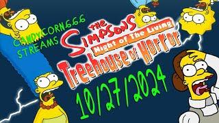 The Simpsons: Night of the Living Treehouse of Horror - candyman106 Streams (10/27/24)