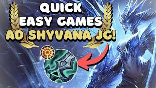 HOW TO END GAMES EARLY WITH AD SHYVANA JG  * How to Shyvana Jungle Best Build+Runes *