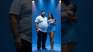 Wife left fatty husband and child. |Beautiful Transformation journey of father and daughter.
