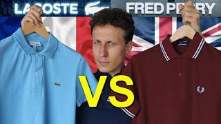 Fred Perry vs Lacoste ¿Cuál de estas dos Marcas hace el Mejor Polo?