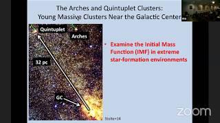 Hosek - Young Massive Clusters Near the Galactic Center: Initial Mass Function and Stellar Evolution