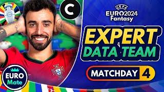 EURO FANTASY MATCHDAY 4: BEST TEAM ACCORDING TO EXPERTS! | All Positions Picks for MD4 | EURO 2024