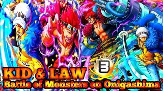 BOOST 3 EX KID & LAW GAMEPLAY | ONE PIECE BOUNTY RUSH | OPBR