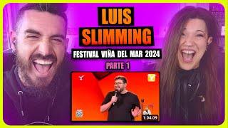  LUIS SLIMMING - FESTIVAL DE VIÑA DEL MAR 2024 | PARTE 1 | Somos Curiosos