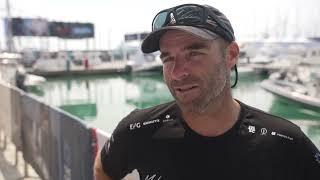 The Ocean Race 2023 leg 7: Nicolas Lunven (FRA) - Interview in ENGLISH plus B-roll