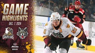 Grand Rapids Griffins at Chicago Wolves | Game Highlights | Dec.7 , 2024