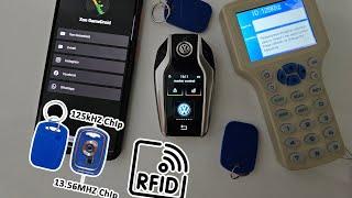 Adding RFID Access and Business Card Function to AliExpress Smart Car Key