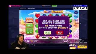 Troydan Hits 100x JACKPOT On Sweet Bonanza!!!