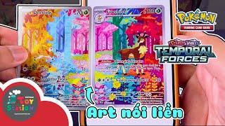 Mở full hộp 36 packs Pokemon TCG, Temporal Forces ToyStation 874