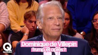 Dominique de Villepin décrypte l’impact du retour de Donald Trump