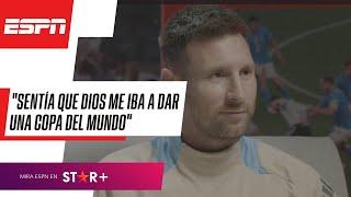 "ME HUBIERA DOLIDO MUCHO PERDER 2 FINALES DEL MUNDO": Lionel Messi IMPERDIBLE con #ESPN