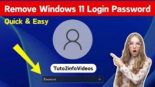 How To Remove Windows 11 Login Password And Lock Screen | Disable Windows 11 Login Password