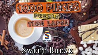 Solving Sweet Break 1000 Pieces Puzzle | Schmidt | Time Lapse