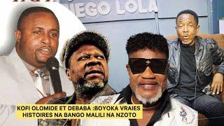 Kofi Olomide et Debaba :boyoka vraies histoires na bango malili na nzoto