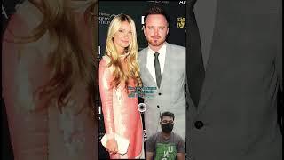 They became friends at first... Aaron Paul and wife Lauren Parsekian ... celebrity#celebrit#short