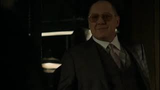 The Blacklist S8E22 Konets raymond and dembe behaving childish | inhales helium balloons