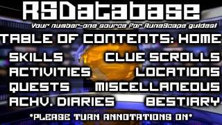 [RSDb] Table of Contents: Home